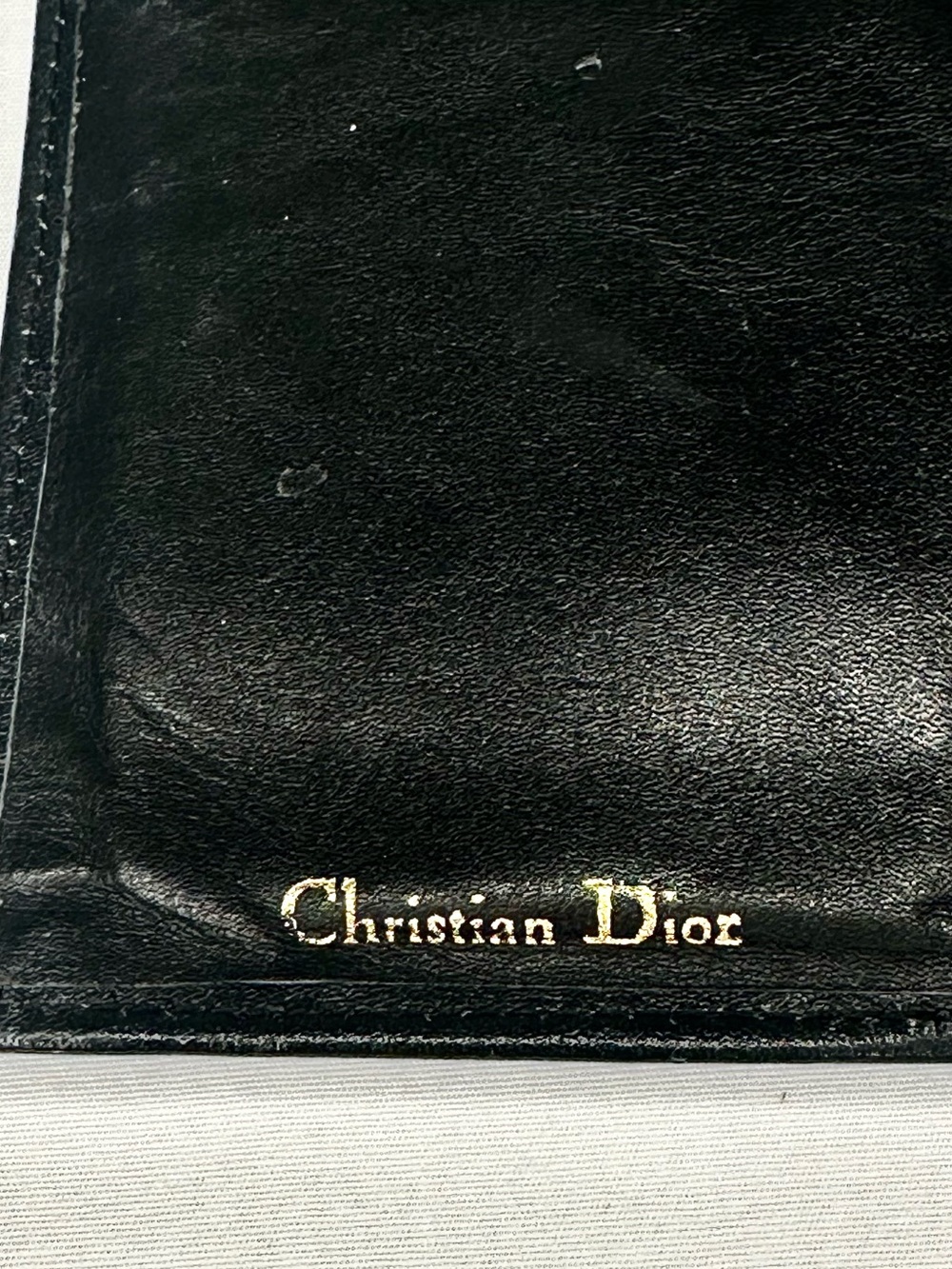 Dior Embossed Logo Vintage Men’s Wallet